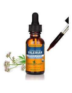 Extracto líquido de raíz de valeriana orgánica Herb Pharm 30 ml