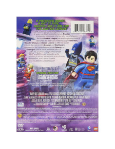 DVD LEGO DC Liga de la Justicia Choque Cósmico 1.78x19.05cm 2