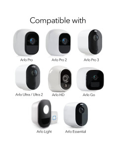 Soportes de Pared Ajustables StartVision para Cámara Arlo - 2 Piezas 2