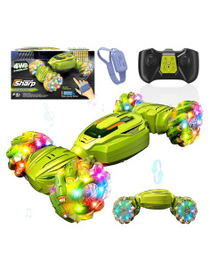 Coche RC Transformable Snaiio 4WD Detección de Gestos Verde