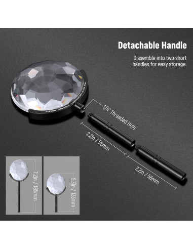 Filtro de Prisma de Caleidoscopio NEEWER 77mm para Cámara