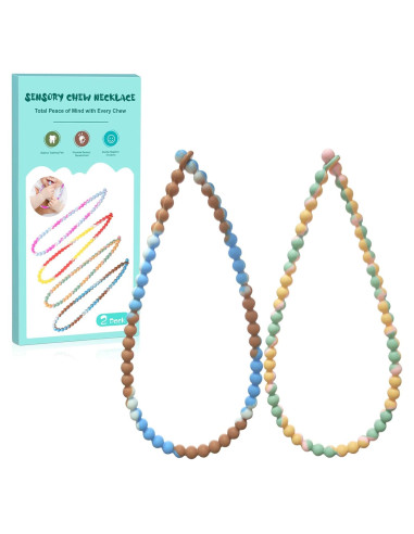 Collar de Dentición de Silicona para Bebé - Seguridad Integrada