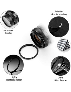 Kit de Filtros de Estrella 40.5mm X-SweetDream - 3 Piezas 2