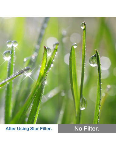 Kit de Filtros de Estrella 40.5mm X-SweetDream - 3 Piezas