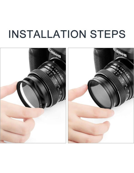 Kit de Filtros de Estrella 40.5mm X-SweetDream - 3 Piezas