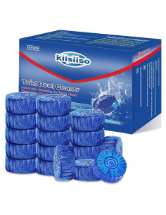 Tabletas Limpiadoras de Inodoro KIISIISO, Paquete de 18 Unidades