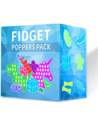 Set de 120 Juguetes Antiestrés MOZACI para Niños y Adultos