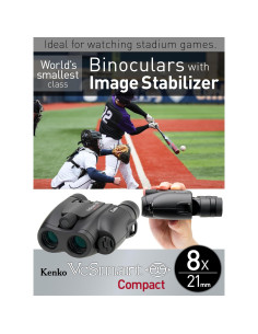 Binoculares Kenko VC Smart Compact 8x21 Estabilización Imagen 2