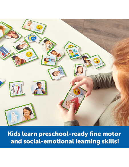 Rompecabezas de Sentimientos y Emociones Learning Resources - 48 Piezas