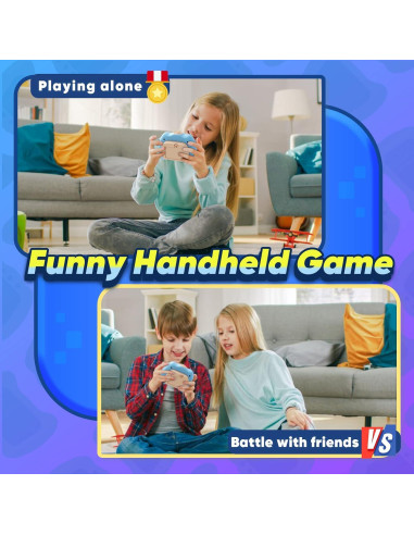 Juego de Mano Antiestrés Byserten Azul para Niños 6-12 Años