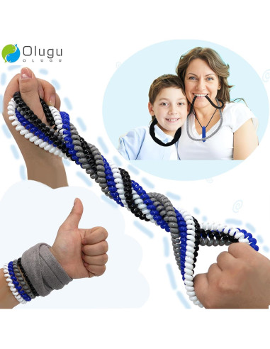 Collares Masticables Sensoriales Olugu - Paquete de 16 Piezas