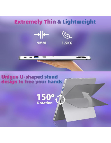 Laptop 2-en-1 Svikou HL1488 14" 2K Touch 16GB/512GB