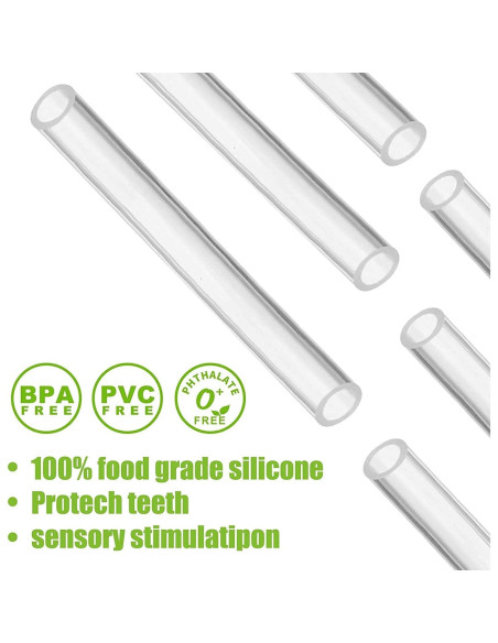 Toppers Masticables de Silicona Galagee para Lápiz - 10 Unidades Toppers Masticables de Silicona Galagee para Lápiz - 10 Unidades