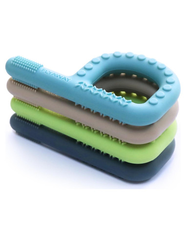 Juguetes Masticables Sensoriales para Niños Autistas - 4 Piezas