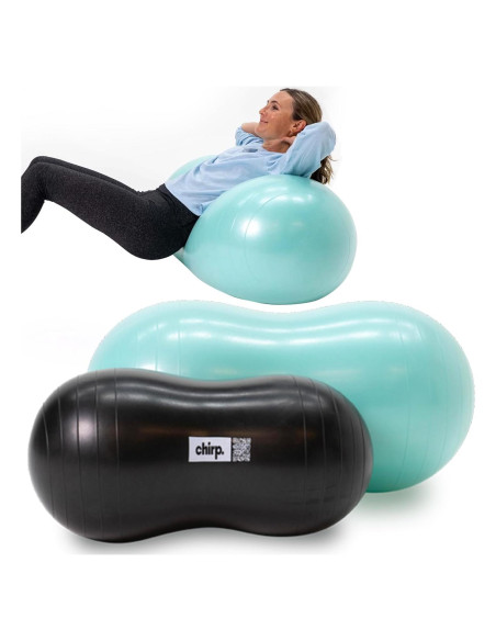 Pelota de Movilidad Chirp Nube Cacahuate 2 Piezas 100x50cm 60x30cm