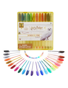 Conjunto de bolígrafos de gel Harry Potter 24 piezas colores