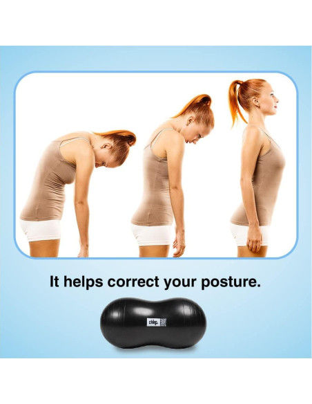 Pelota de Movilidad Chirp Nube Cacahuate 2 Piezas 100x50cm 60x30cm