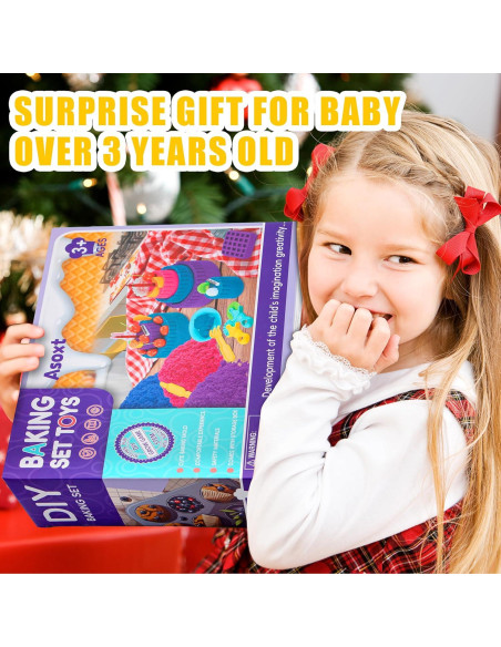 Caja Sensorial Asoxt 43pcs con Arena de Color 1.81kg para Niños 3-8