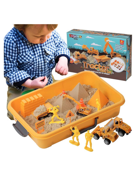 Caja de Arena de Construcción Dazmers con 0.91 kg de Arena