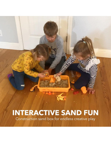 Caja de Arena de Construcción Dazmers con 0.91 kg de Arena