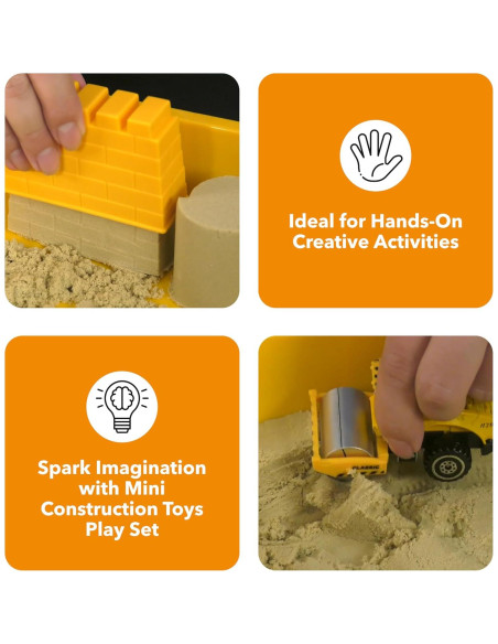 Caja de Arena de Construcción Dazmers con 0.91 kg de Arena