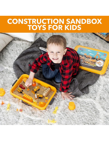 Caja de Arena de Construcción Dazmers con 0.91 kg de Arena