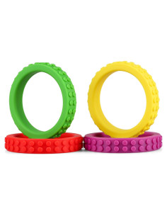 Pulseras Masticables Sensory Kids MFB-2 - 4 Colores