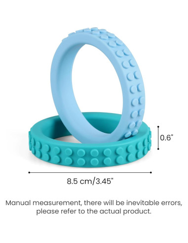 Pulseras Masticables Sensory Kids MFB-2 - 4 Colores