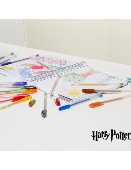 Conjunto de bolígrafos de gel Harry Potter 24 piezas colores