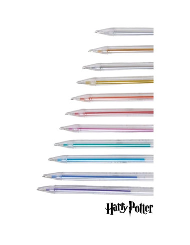 Conjunto de bolígrafos de gel Harry Potter 24 piezas colores
