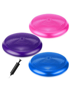 Cojín de Inestabilidad Leitee 3 Pcs para Ejercicio 34 cm