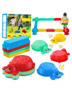 Piedras de Salto de Equilibrio HAPATOYS - 12 Piezas Multicolor