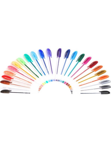 Conjunto de bolígrafos de gel Harry Potter 24 piezas colores