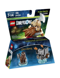 Paquete Divertido Gimli LEGO Dimensions - Videojuego 8x6.8 cm 2