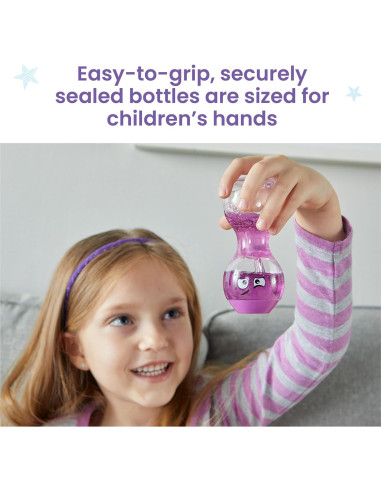 Botellas Sensoriales Hand2Mind - Emociones para Niños 4 Piezas