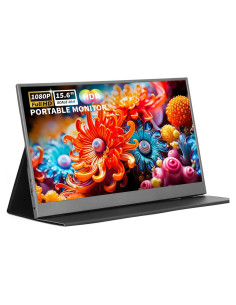 Monitor Portátil ReHisk 15.6'' FHD USB-C HDMI con Funda