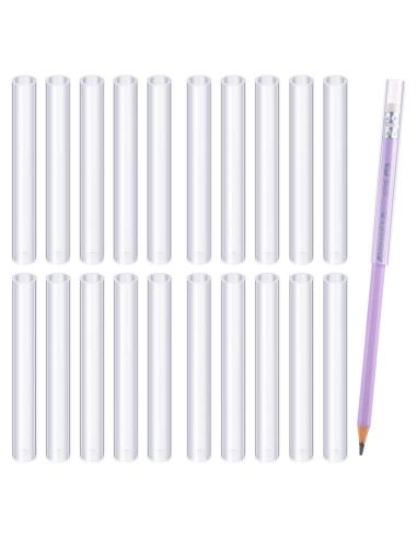 20 Tapas de Lápiz Masticables Silicona Pajean para Niños