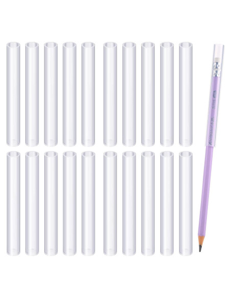 20 Tapas de Lápiz Masticables Silicona Pajean para Niños