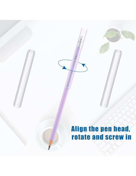 20 Tapas de Lápiz Masticables Silicona Pajean para Niños