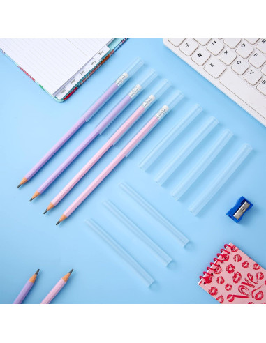 20 Tapas de Lápiz Masticables Silicona Pajean para Niños