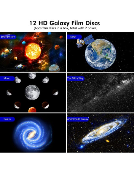 Proyector de Estrellas Syslux 4K HD para Niños - Luz Nocturna