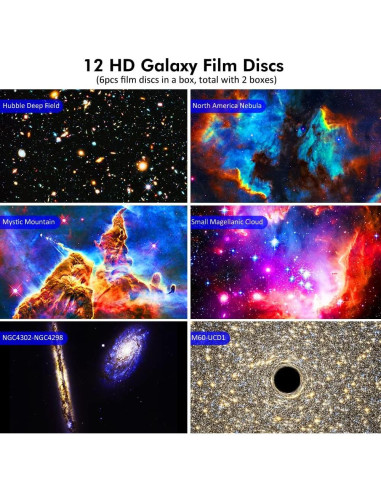 Proyector de Estrellas Syslux 4K HD para Niños - Luz Nocturna