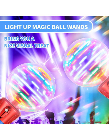 Varitas Mágicas Iluminadas Jerify - 6 Piezas 19.5 cm