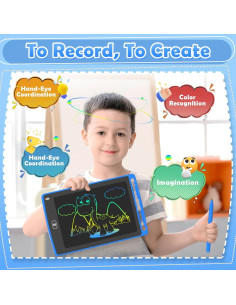 Paquete de 4 Tabletas de Escritura LCD TQU 8.5" Coloridas 2