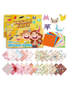 Kit de Origami SeseBee 300 Hojas 15x15 cm 10 Colores
