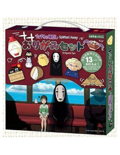 Kit de Origami Studio Ghibli HYVIF - 12 Piezas 15x15cm 2