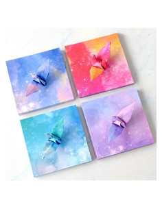 Kit de Papel Origami Estrellado JIULIN - 400 Hojas 9.5x9.5cm