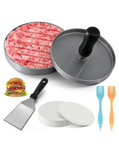 Molde para Hamburguesas Dunkive Acero Inoxidable 11.94 cm
