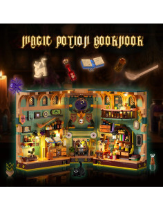 Juego de Construcción de Sujetalibros Mágico INSOON 990 Piezas 2