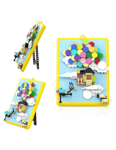 Juego de Construcción Casa Globo Kevin Arriba 279 Piezas